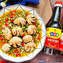 #味达美年味小馆#福气年夜菜 | 蚝汁口蘑炒青豆