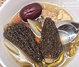 羊肚菌石斛排骨汤的做法