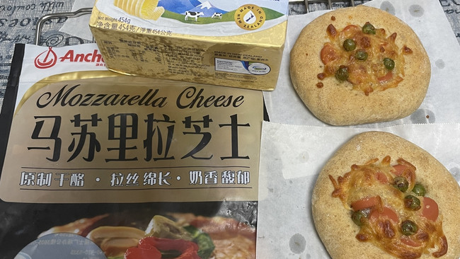 #安佳黄金拍档#免揉全麦小披萨（波兰种）的做法