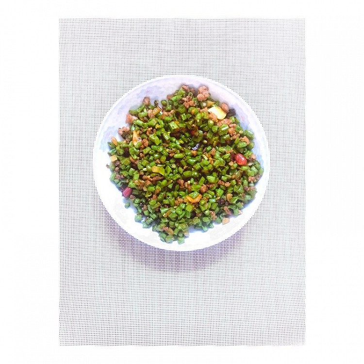 肉末豇豆的做法