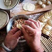今天年三十，您吃豆腐（多福）饺子了吗？#钟于经典传统味#的做法图解15