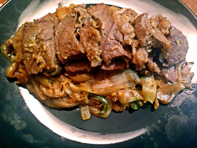 减肥人士—黑椒洋葱牛肉的做法图解7