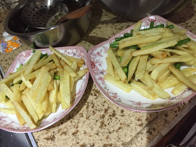 蒜苔土豆条的做法图解6