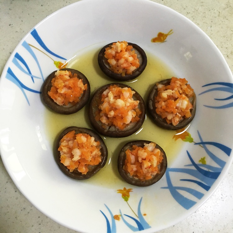 鲜虾香菇盏的做法图解11