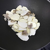 山药慈菇炒肉片的做法图解6
