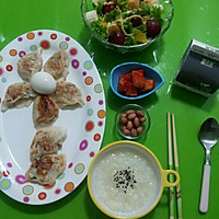 电饼当饺子早餐的做法图解2