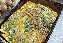 菠菜鸡蛋饼的做法