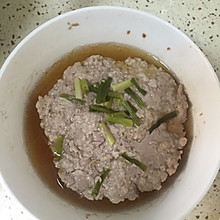 蒸肉饼