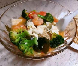 海鲜蔬菜汤的做法