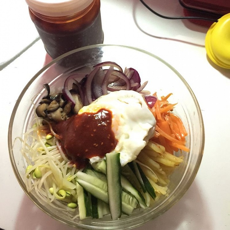 韩国拌饭石锅拌饭的做法