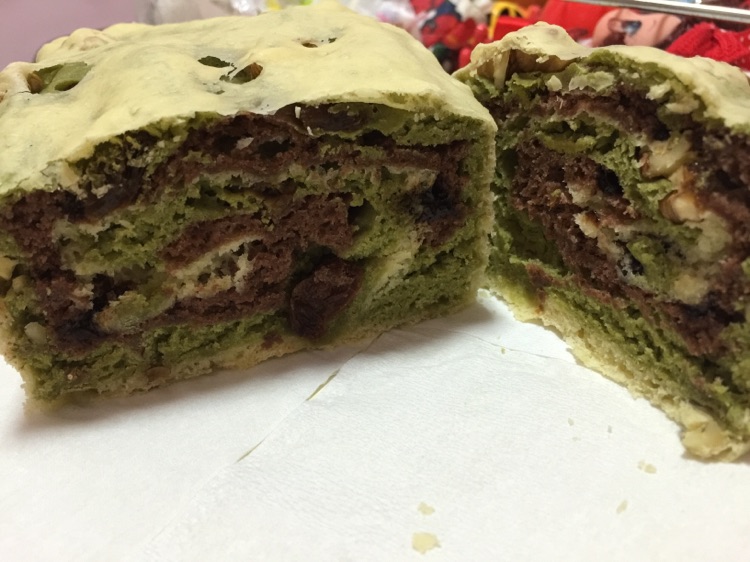 三色吐司面包