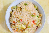 红黄绿『炒米饭』的做法