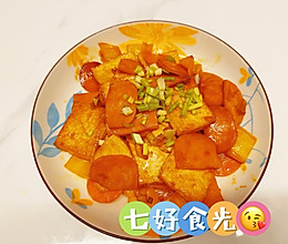 舌尖上的焦黄诱惑~~~照烧豆腐的做法