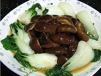 冬菇烧白菜