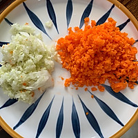 对付饭渣娃的时蔬鸡蛋饼（麦糊烧）的做法图解1