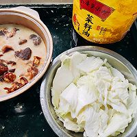 羊肉炖白菜的做法图解3