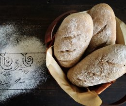 黑麦田园面包的做法