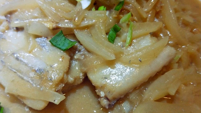 萝卜丝醋溜带鱼
