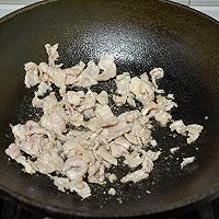 #流感季饮食攻略# 肉片炒儿菜的做法图解4