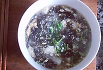 减肥版紫菜冬瓜鸡蛋粉丝汤的做法