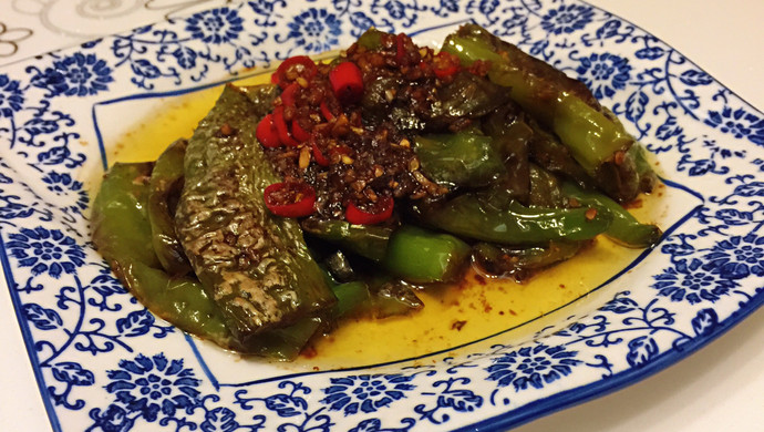 蒜蓉虎皮椒