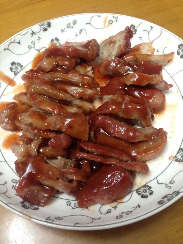 自制简易蜜汁叉烧肉的做法