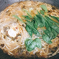 10分钟端上桌的早餐～酸菜面的做法图解4