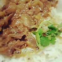 【日式吉野家牛肉饭】的做法图解8