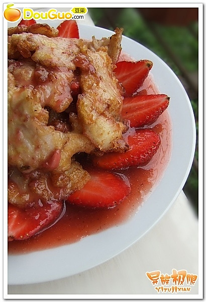 变着花样勾引味蕾——草莓鱼片－春季美食的做法