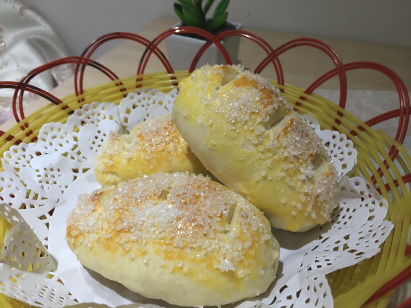 雪花牛奶面包的做法图解7
