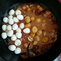 板栗红烧肉的做法图解4