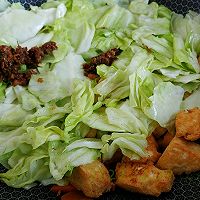 手掰豆腐酱包菜的做法图解4