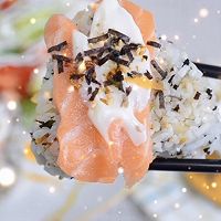 减脂餐 | 日式三文鱼海苔饭的做法图解7