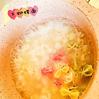 宝宝辅食食谱  冬瓜虾皮蝴蝶面的做法图解7