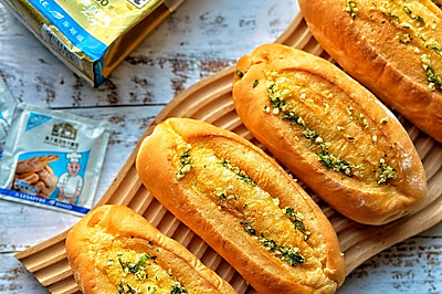 法式黄金蒜香面包