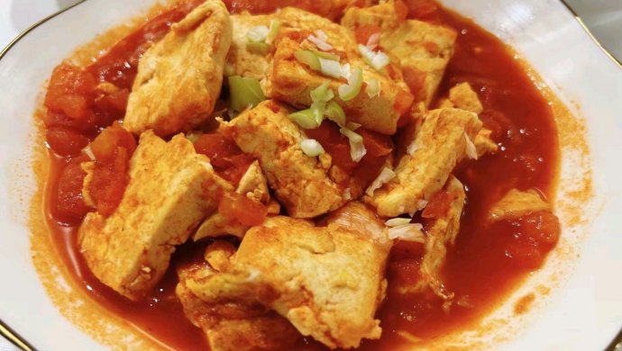 茄汁蛋煲豆腐