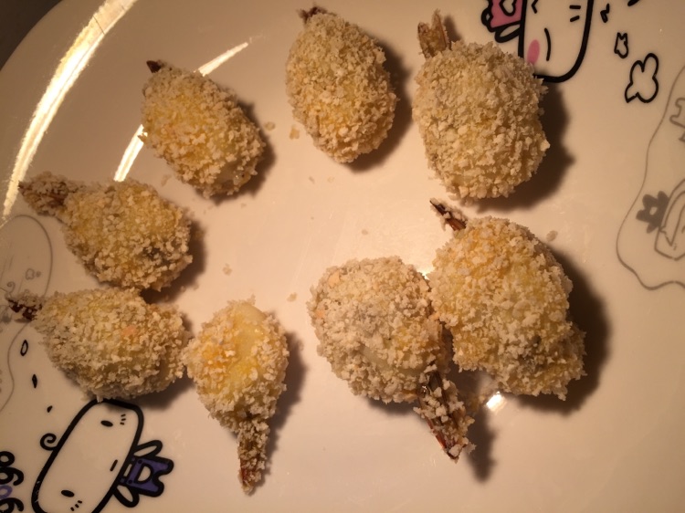 黄金虾球的做法图解3