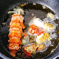 龙虾虾子葱油面的做法图解5
