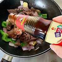 #味达美名厨福气汁，新春添口福#小炒牛肉片的做法图解10