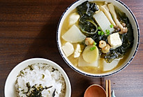 海带豆腐味噌汤的做法
