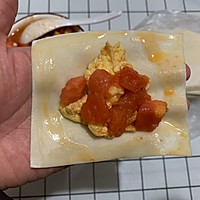 #元宵节美食大赏#鲜香多汁好吃不胖番茄鸡蛋蒸包的做法图解8