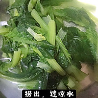 每天一道减脂餐第9天:荞麦菜团子的做法图解3