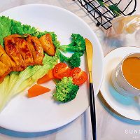 香煎鸡胸肉的做法图解9
