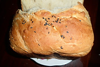 黑芝麻面包的做法