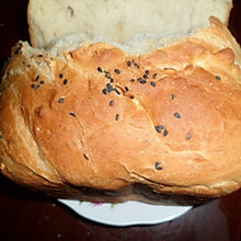 黑芝麻面包