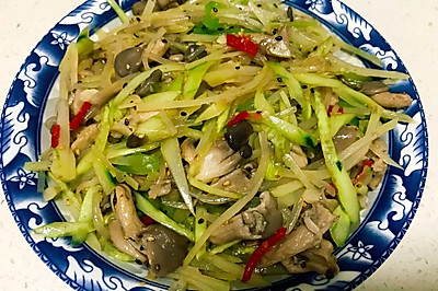 凉拌黄瓜丝土豆丝