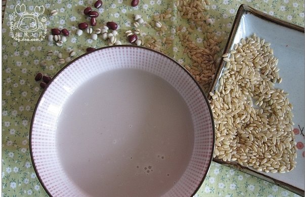 糙米薏仁红豆浆