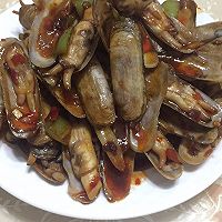 辣炒蛏子的做法图解1