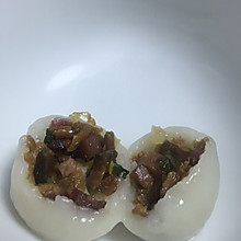 腊肉汤圆