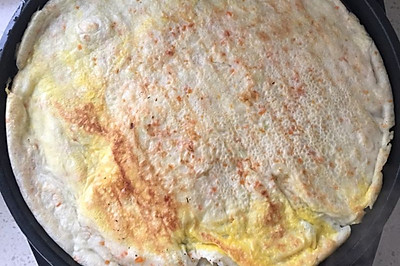 胡萝卜葱丁鸡蛋饼儿